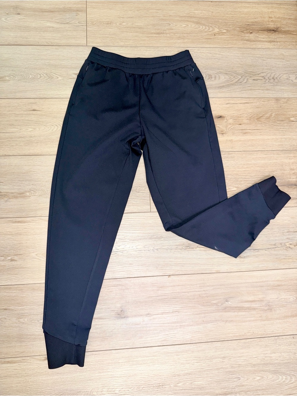 Brooks Men’s Spartan Running Pants Black Size Small DriLayer Zip Pockets